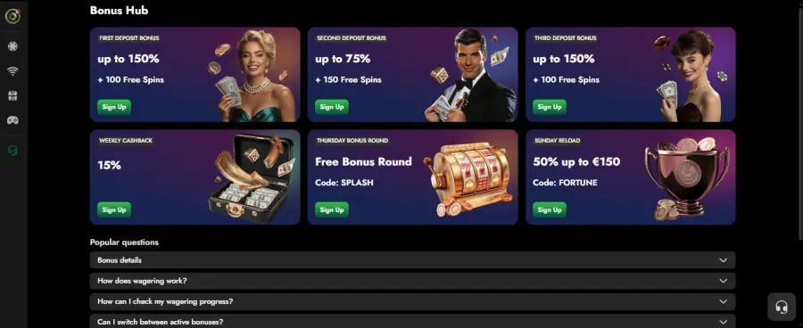 Oscarspin login